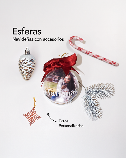 ESFERAS NAVIDEÑAS CON JOYAS